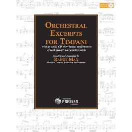 Max, Orchestral Excerpts for Timpani (incl. cd)